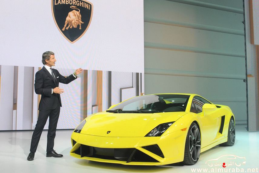 سيارات لمبرجيني افنتادور وجلاردو تنافس بشراسة بعد الكشف عنها في معرض باريس Lamborghini 2013 7